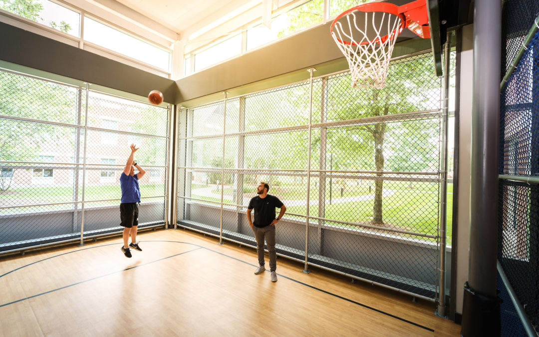 Indoor Shooting Court